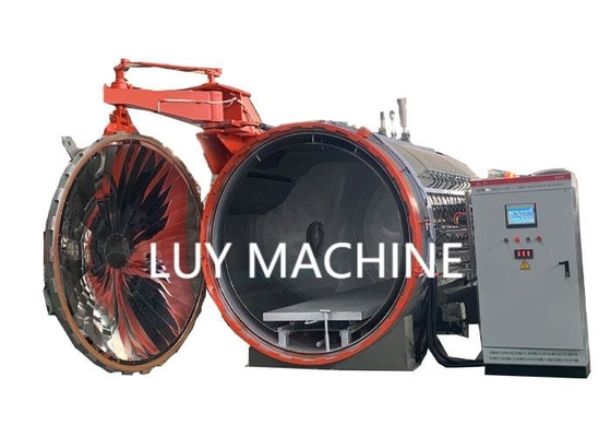 کنترل PLC از طریق اتوکلاو کامپوزیت تجاری 5000mm قطر SS304