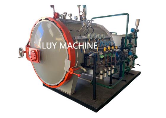درجه حرارت بالا 316 آوتوکلاو کامپوزیت 15m 50 کنترل PLC خلاء