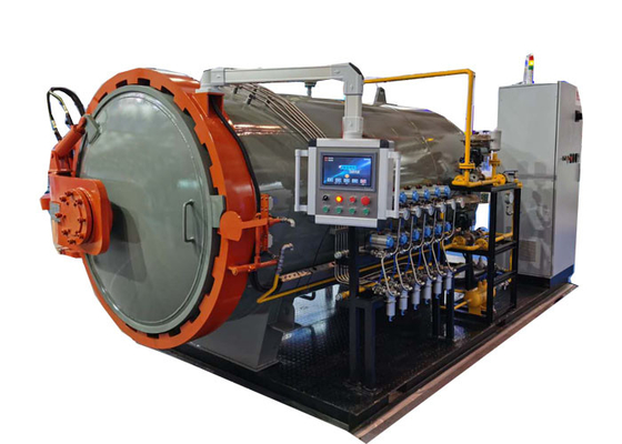 آب خنک کننده آوتوکلاو فیبر کربن کامپوزیت 220V / 380V با سیستم خلاء