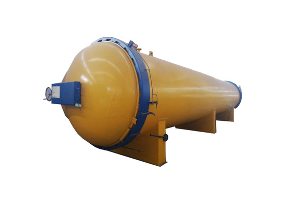 Q345R فولاد کربن/SS304 دستگاه درمان چوب طول از 1m تا 60m کنترل PLC