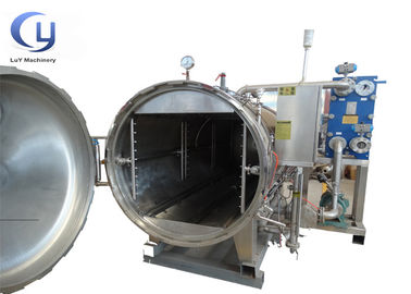 3.6m 220V دستگاه استریلیزه کردن با فشار بالا با فشار تست 0.44Mpa 50Hz