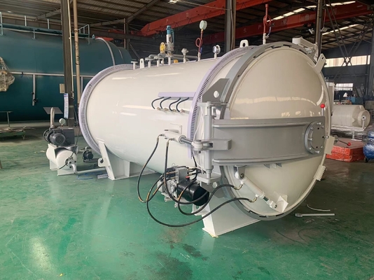 آوتوکلاو ترکیبی کوچک آوتوکلاو مواد مرکب برای آوتوکلاو فشار بالا فیبر کربن 0.88 Mpa