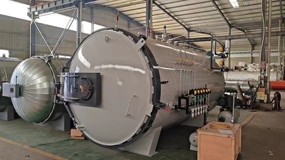 Full Automatic Aerospace ASME Composite Material Prepreg Carbon Fiber Autoclave Machine