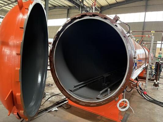 اتوکلاو اتوماتیک فیبر کربن اتوکلاو کامپوزیتی اتوماتیک محصولات کامپوزیتی قطعات خشک کننده برای لوازم ورق فیبر کربن