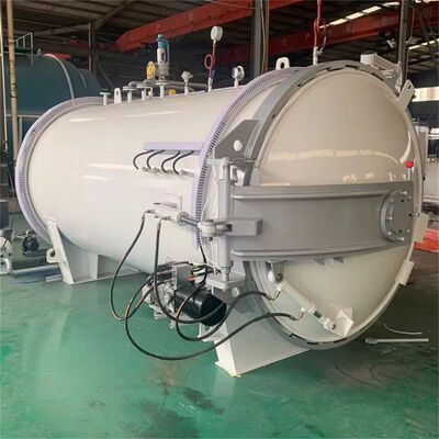 ISO CE تایید شده فولاد ضد زنگ دو دیواری اتوکلاو صنعتی ساختارهای ماهواره ای استفاده شده صفر نقص فشار پایین