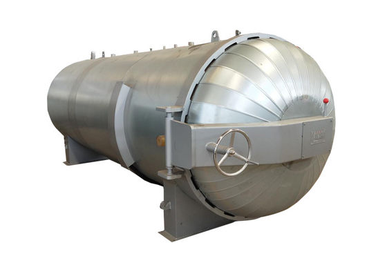 اتوکلاو مقاوم سازی لاستیک فولاد ضد زنگ با دمای خنک کننده هوا در محدوده 0 - 200 °C