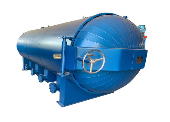 Q345R 14m3 12mm ضخامت آوتوکلاو چوبی نفوذ شده