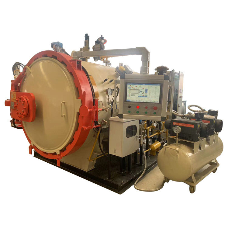 استفاده ساده و نگهداری اتوکلاو های سخت کننده با دمای بالا برای تولید کالاهای ورزشی ترکیبی