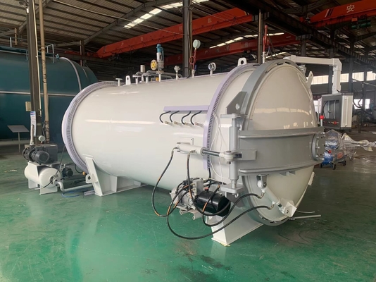 آوتوکلاو ترکیبی کوچک آوتوکلاو مواد مرکب برای آوتوکلاو فشار بالا فیبر کربن 0.88 Mpa