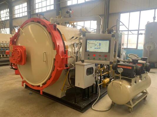 فرآیند تزریق با استفاده از اتوکلاو کارخانه تصفیه قطب چوبی مواد فیبر شیشه ای برای قطعات خودرو اپوکسی