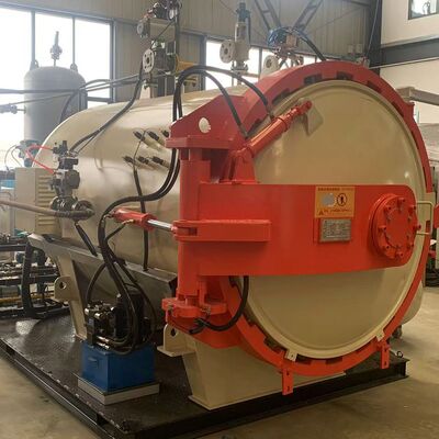 Autoclave گرمایش با اجزای هسته موتور دارای گواهینامه ISO CE برای لوازم جانبی کشتی، پخت و قالب‌گیری با عملکرد و نگهداری ساده